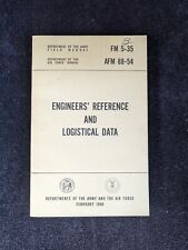 US Army Engineer's Reference and Logistical Data FM 5-35 VIETNAM 1960 picture