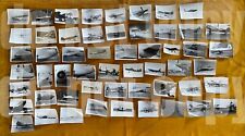 Lot (54) Original Vintage Military Aviation Airplane Photos/Pictures WWII 3 X 5 picture