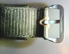 1965 VN War Era Military Issue Nylon Strap Watch Band/16mm/Grey Stainless buckle picture