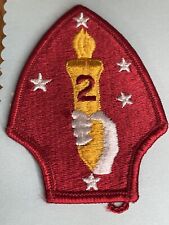 2ND MARINE DIVISION RED WHITE GOLD AGSU 2