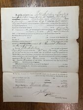 1864 - DISCHARGE Document - Private Peter Soderberg - 15th Wisconsin Inf. Co. C picture
