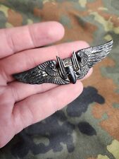 WWII US Army Air Corps Luxemburg NY Gunner Wings Pin picture