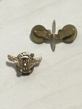 Sterling WWII Aviation Cadet Pin And WWII US Navy USNR Naval Reserve picture