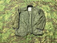 Vintage M65 Field Jacket Liner Quilted Small picture