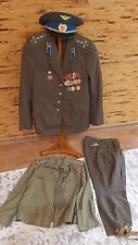 Soviet Vintage Military Uniform Officer Air Force Army Captain.USSR picture