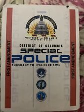 January 6th, 2021 Military card issued by the Capitol Police Board. picture