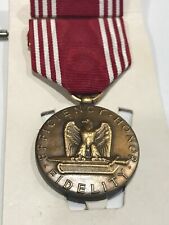 US Army Fidelity Efficiency Honor Medal & Ribbon Set  Was Sealed in Plastic picture