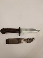  Soviet Russian A K M Bayonet And Scabbard Militeria Free insured Shipping  picture