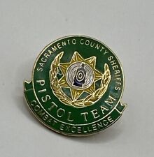 SACREMENTO COUNTY SHERIFF’S Pistol Team Combat Excellence Pin picture