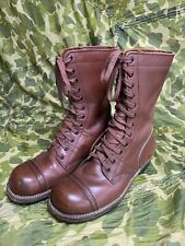 WW2 US Army Reproduction ATF Paratrooper Jump Combat Boots At The Front Repro 8D picture