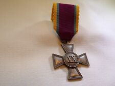 WW1 German Mecklenburg 20 Year Faithful Service Medal w/Original Ribbon (3835) picture