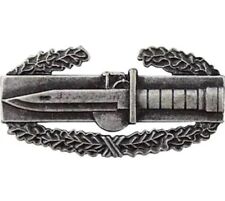 U.S. Army Badge- Combat Action Badge- Silver Tone Pin On picture