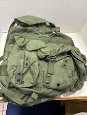 VINTAGE ARMY GREEN LARGE ALICE FIELD COMBAT RUCKSACK MAIN PACK ONLY NYLON picture