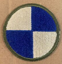 WWII WW2 US ARMY DIVISION MILITARY UNIT JACKET UNIFORM COAT PATCH picture