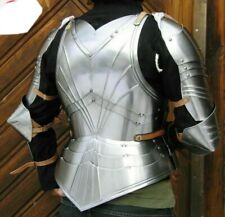 Medieval half Armor Warrior Cuiras Armor Breastplate Steel Body Armor Suit picture