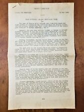 WWII 1945 USS San Francisco CA-38 Victory in Europe VE-Day Ships News Letter  picture