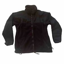 Polartec Cold Weather Fleece Jacket Black Small Goodwill Industries Great Shape picture
