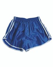 Blue French Army Sports Shorts White Summer Military Fitness Gym Running Sz Med picture