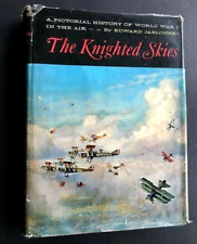 1964 THE KNIGHTED SKIES Book Pictorial History WORLD WAR I in the Air JABLONSKI picture