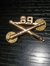 WWII US Army 89th Artillery Battalion Officer Collar Pin L@@K picture