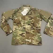 Army Combat Female Shirt Uniform Coat 33 Short Full Zip Rip Stop Camo Pockets picture