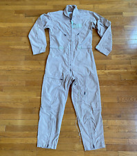 NWT 38R Military Desert Tan Flyer PROPPER CWU 27/P Nomex Flight Suit Coveralls picture