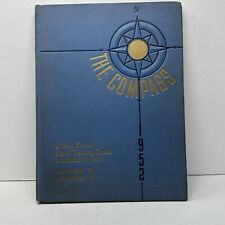 US Navy THE COMPASS 1952 Bainbridge MD Naval Training Center HC Book picture