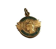 WACS 10k Gold Charm Rare 2.38 Gr Women's Army Corp Discharge Vet WWII  picture
