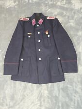  East German Fire Police feuerwehr Uniform Tunic Jacket DDR Original Fireman 52 picture