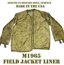 VGC MEDIUM US MILITARY M65 FIELD JACKET LINER COAT COLD WEATHER ARMY USMC USAF picture