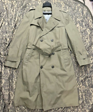 USMC MARINE CORPS ALL WEATHER COAT 44R ZIP IN LINER jacket trench coat picture