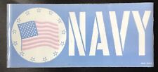 Vintage Original - NAVY - Bumper Sticker picture