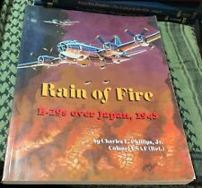 Rain of Fire B-29s over Japan 1945 SAIPAN Charles L. Phillips AUTHOR SIGNED picture