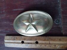 Reproduction Texas  Civil War Belt Buckle Lead Filled Unused picture