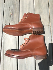 Minty Original WW2 US Low Quarter Boots Dated January 1942, Size 11EE picture