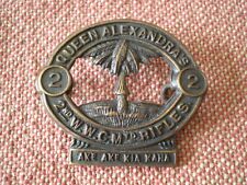 WW1 NZ Queen Alexandra's 2nd Wellington West Coast Mounted Rifles Cap Badge picture