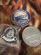 Challenger Coin Pin Lot M1903 Rifle Series F6F Hellcat NAGR Frontline Defenders  picture