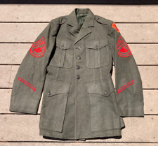 WW2 USMC US Marine Corps Gunnery Sergeant Named Australian Patch Dress Uniform picture
