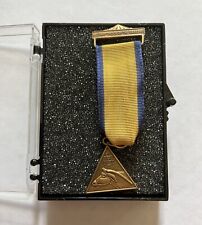 VTG Military Order Of The Carabao Medal Badge In Box From General A.M. Gray USMC picture
