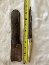 WW2 Vet Made Trench Fighter Dagger Knife 5 3/8