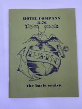 The Basic Cruise Hotel Company 8-76 USMC 1976 Cruise Book Vintage picture