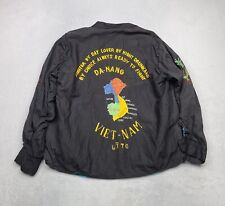 Vietnam War Tour Jacket Souvenir 1969-70 Da Nang Vintage Broken Zipper picture