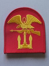 United States Navy Amphibious Shoulder Patch Scarlet Red Gold Military picture