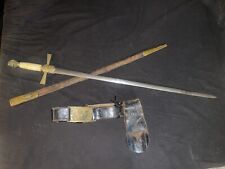 Rare 106th Infantry Civil War Sword & Buckle W/ Scabbard + Belt & Sword holder picture