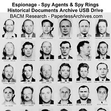 Espionage - Spy Agents & Spy Rings Historical Documents Archive picture