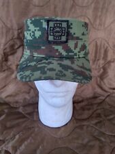 Mexican Army War on Drugs Digital Camo Blocked Field Cap. Size 56, Rare  picture