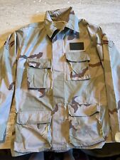 Vintage Army Jacket/Shirt- Size Med Long. Features 4 Huge Pockets, Button Wrist picture