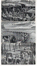 original german ww1 postcards X 3 - im schutzengraben 1915 picture