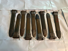 SCABBARD MARKED E-US FOR 10 GARAND BLADE BAYONET WITH METAL TIP ABOUT GOOD COND. picture