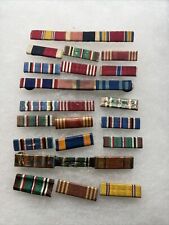 Lot Of WW2 / 1950s US Military Ribbon Bars (V47 picture